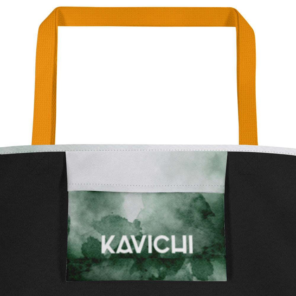 Perfect - Bolsa de tela grande con bolsillo - acuarela – kavichi